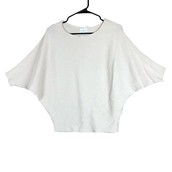 Koko + Mason Womens Sweater Tan 3/4 Dolman Sleeve XS - Picture 1 of 12